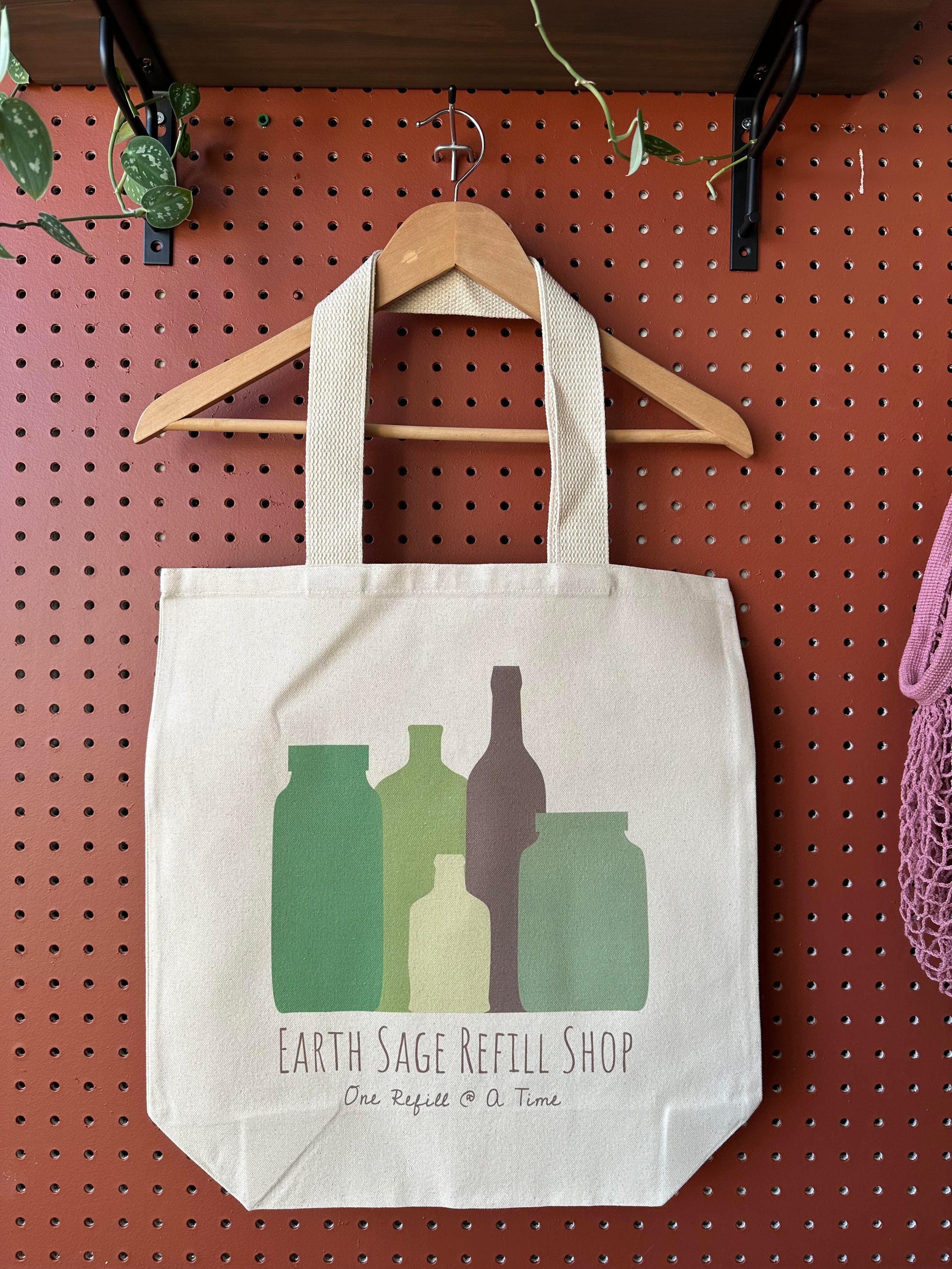 Earth Sage Canvas Tote  EARTH SAGE REFILL SHOP